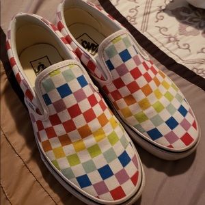 Checkered Vans